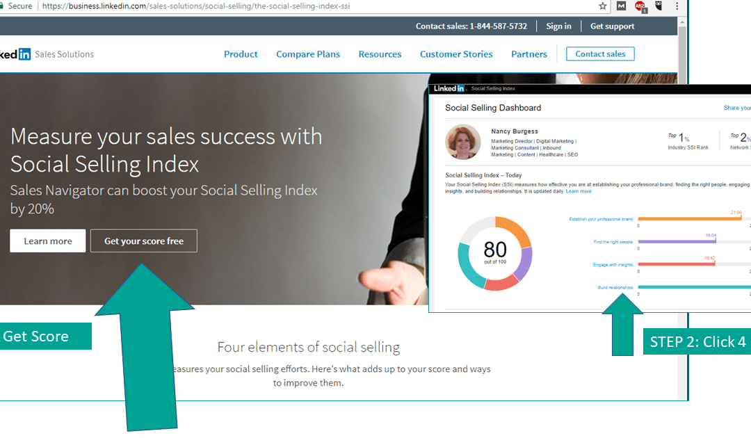 linked in how to measure your social selling index
