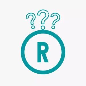 registered trademark with question marks