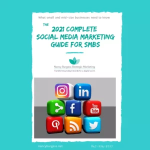 What small and mid-size businesses need to know The Complete Social Media Marketing Guide for SMBs with social media icons