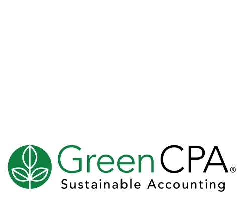 Logo designed for Green CPA Sustainable Accounting