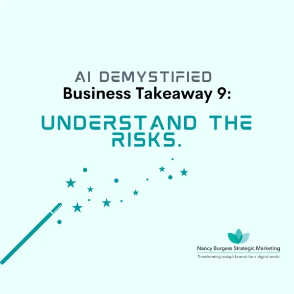 Magic Wand AI Demystified, Business Takeaway 9, Understand the Risks